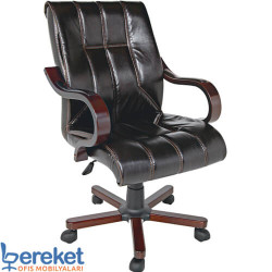 Bambu Ofis Çalışma Koltuğu